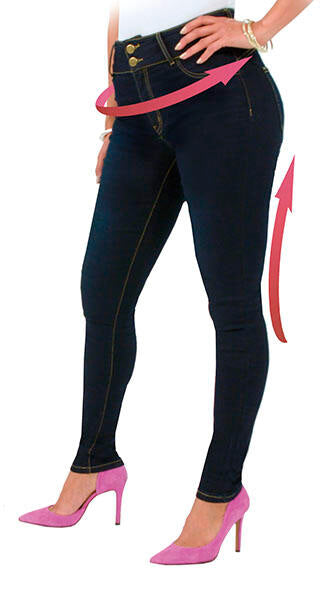Leggings Elásticos Efecto Jeans