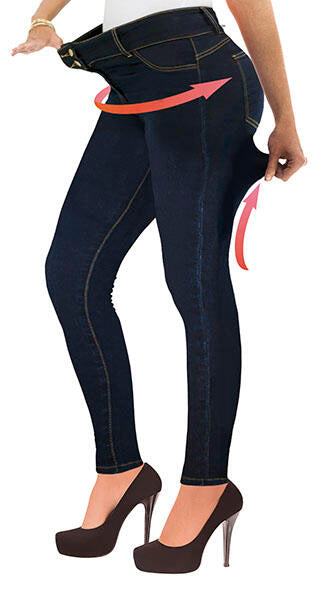 Leggings Elásticos Efecto Jeans